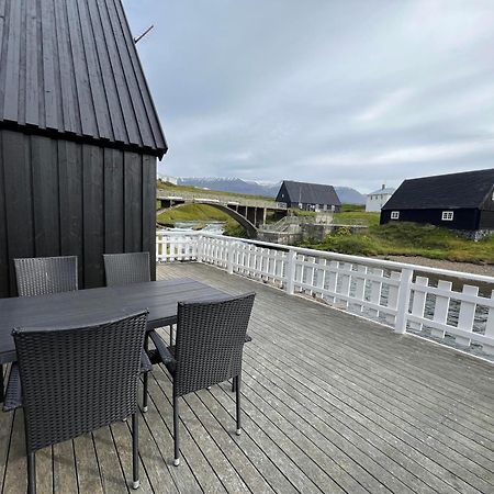 Ferienwohnung Fraendgardur Hofsós Exterior foto