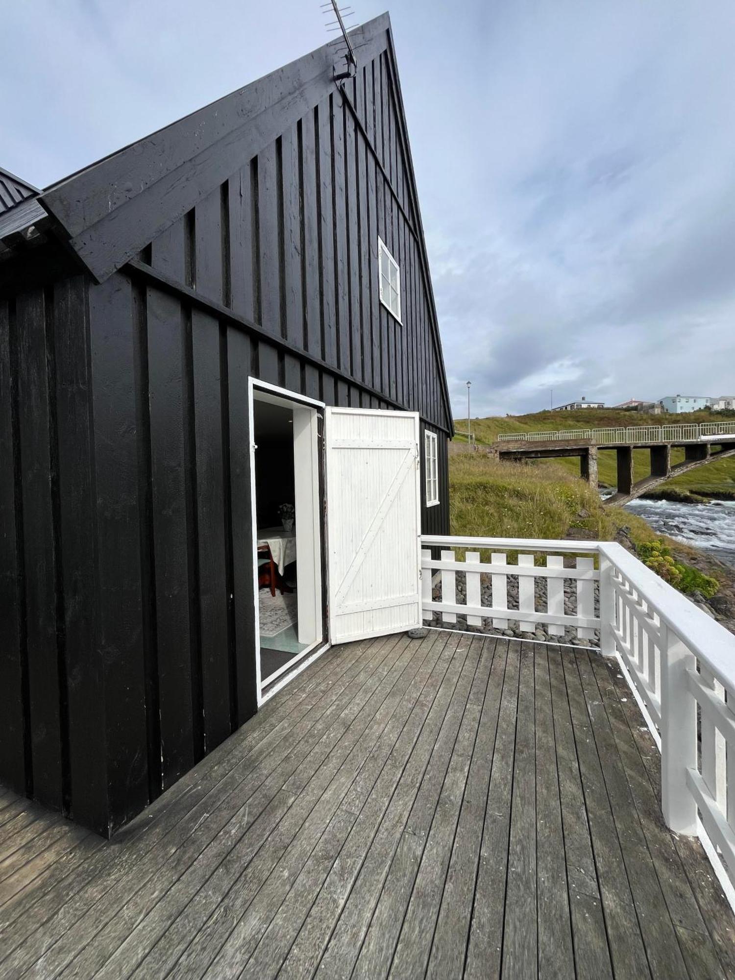 Ferienwohnung Fraendgardur Hofsós Exterior foto