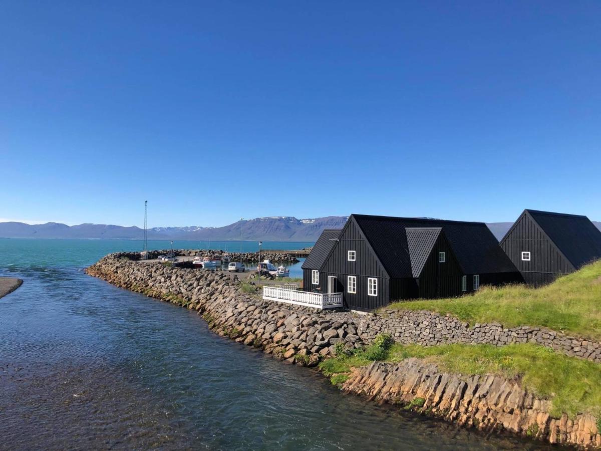 Ferienwohnung Fraendgardur Hofsós Exterior foto